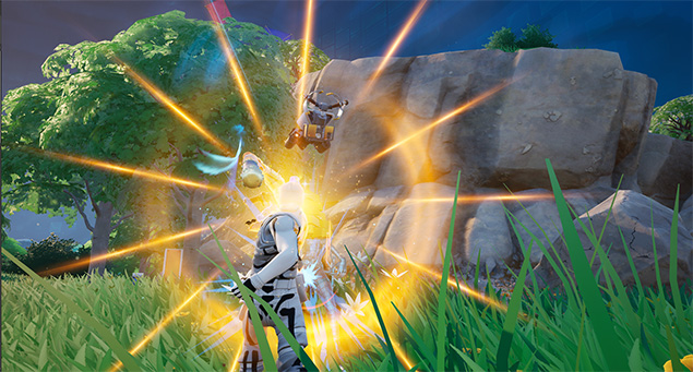 GreenWizardGame's tweet image. It took 2.5 weeks, but I finally hit my first #Fortnite Home Run ... I mean, got my first VR of the new season. Then it was time to celebrate with some jug music.