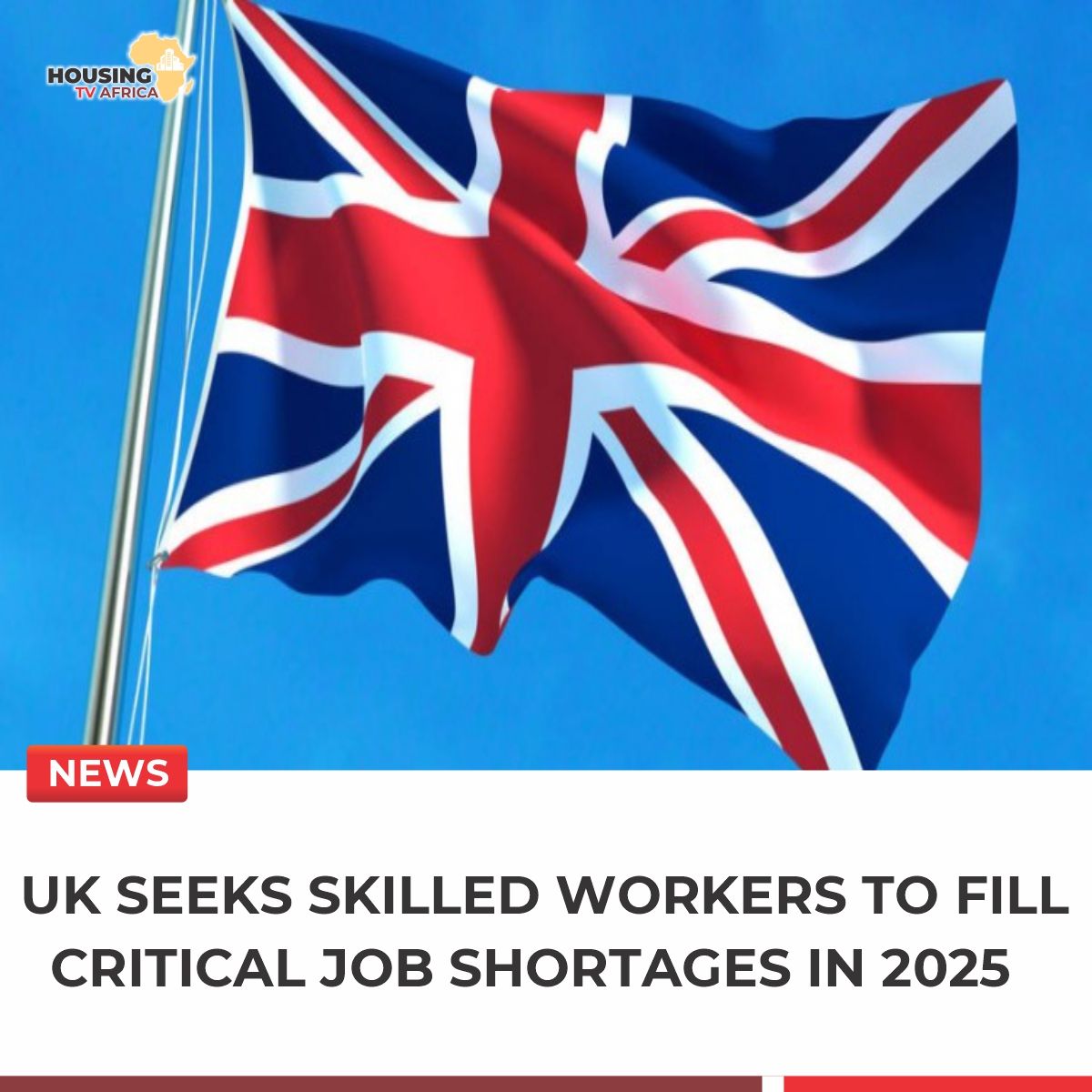 The UK is recruiting skilled professionals to address key job shortages in 2025. Opportunities await.

buff.ly/ZBrRpkE 

#AIHS2025 #HousingNews #HousingTVAfrica #UKJobs #SkilledWorkers
