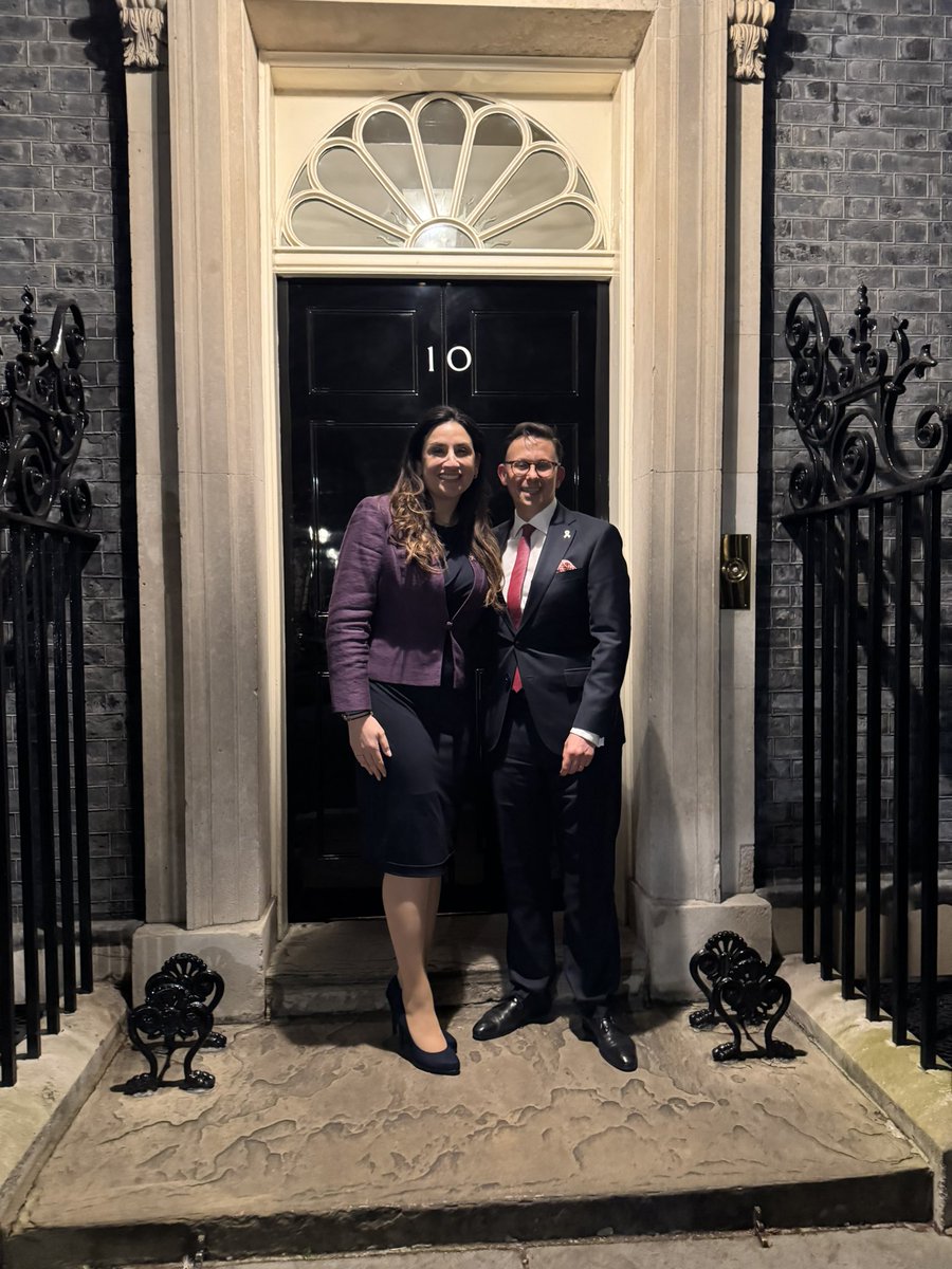 Mike Katz (@mikekatz) on Twitter photo Great to be back at Downing Street tonight with Labour peers - especially fellow <a href="/LabourLordsUK/">LabourLordsUK</a> newbie and <a href="/JewishLabour/">Jewish Labour Movement</a> alumna <a href="/lucianaberger/">Luciana Berger</a>.
Good to speak to the PM about all the challenges the country faces, domestic and international. Great to be back at Downing Street tonight with Labour peers - especially fellow <a href="/LabourLordsUK/">LabourLordsUK</a> newbie and <a href="/JewishLabour/">Jewish Labour Movement</a> alumna <a href="/lucianaberger/">Luciana Berger</a>.
Good to speak to the PM about all the challenges the country faces, domestic and international.