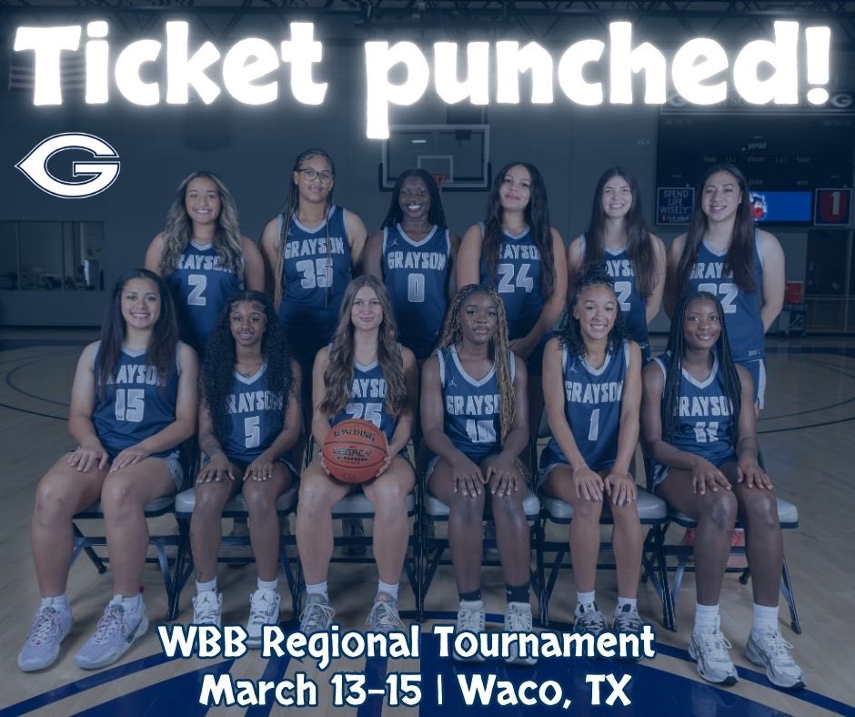 🚨REGION V TOURNAMENT INFO 🚨 

🆚 Odessa 
⏰Thursday, March 13; 3pm 
📍McLennan Community College 
📺 tinyurl.com/4bdmrttw 
🎟️$25 Tournament Pass (all 14 games)
      $10 per day

NOTE: If you’re watching the livestream, you must create a free account to watch! 

<a href="/CoachBSimm0/">Simeon Burton</a>