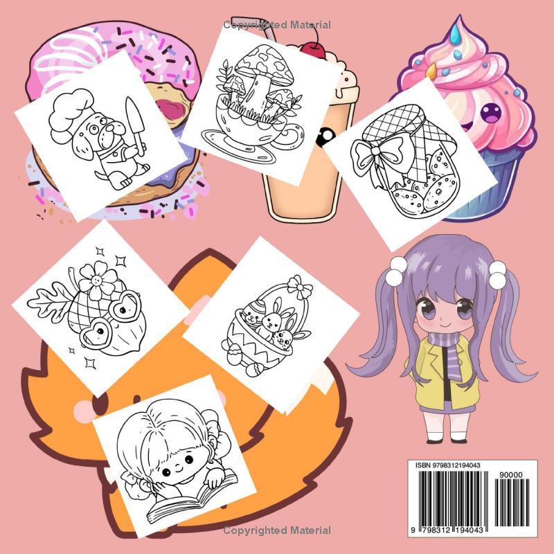 Bold &amp; Adorable Animal Illustrations for Stress Relief, Creativity, and Fun Coloring Single-sided Pages 
😎❤️❤️
@color_bunnycorner888 #by Honey Tricky Bunny Books #Amazonギフト 
#pixiesdisneycoloring #coloringtherapy #coloringbook  👉amzn.to/4ixYgtm