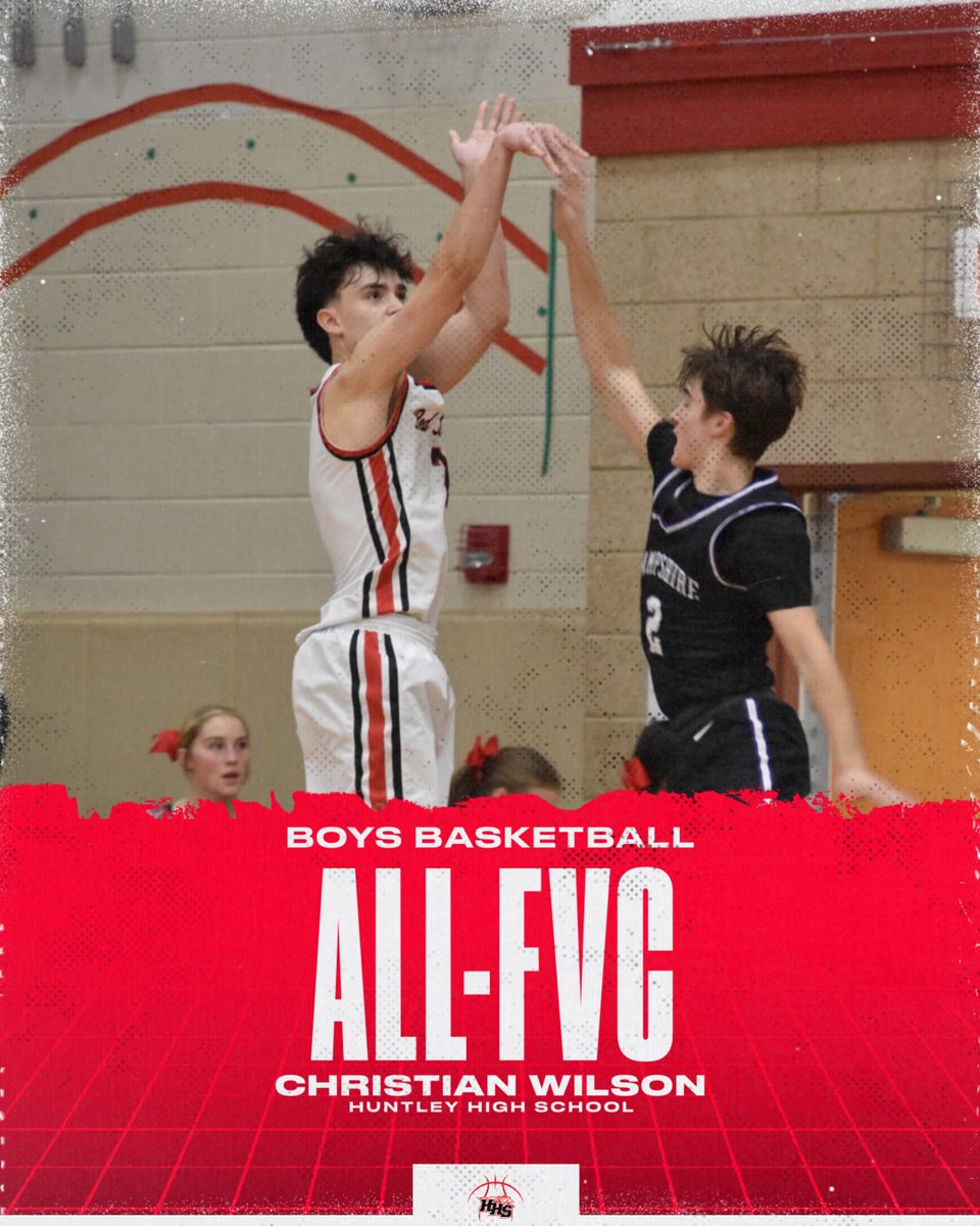 Christian Wilson was named ALL-FVC for the 2024-25 season! Congrats C-Wil!