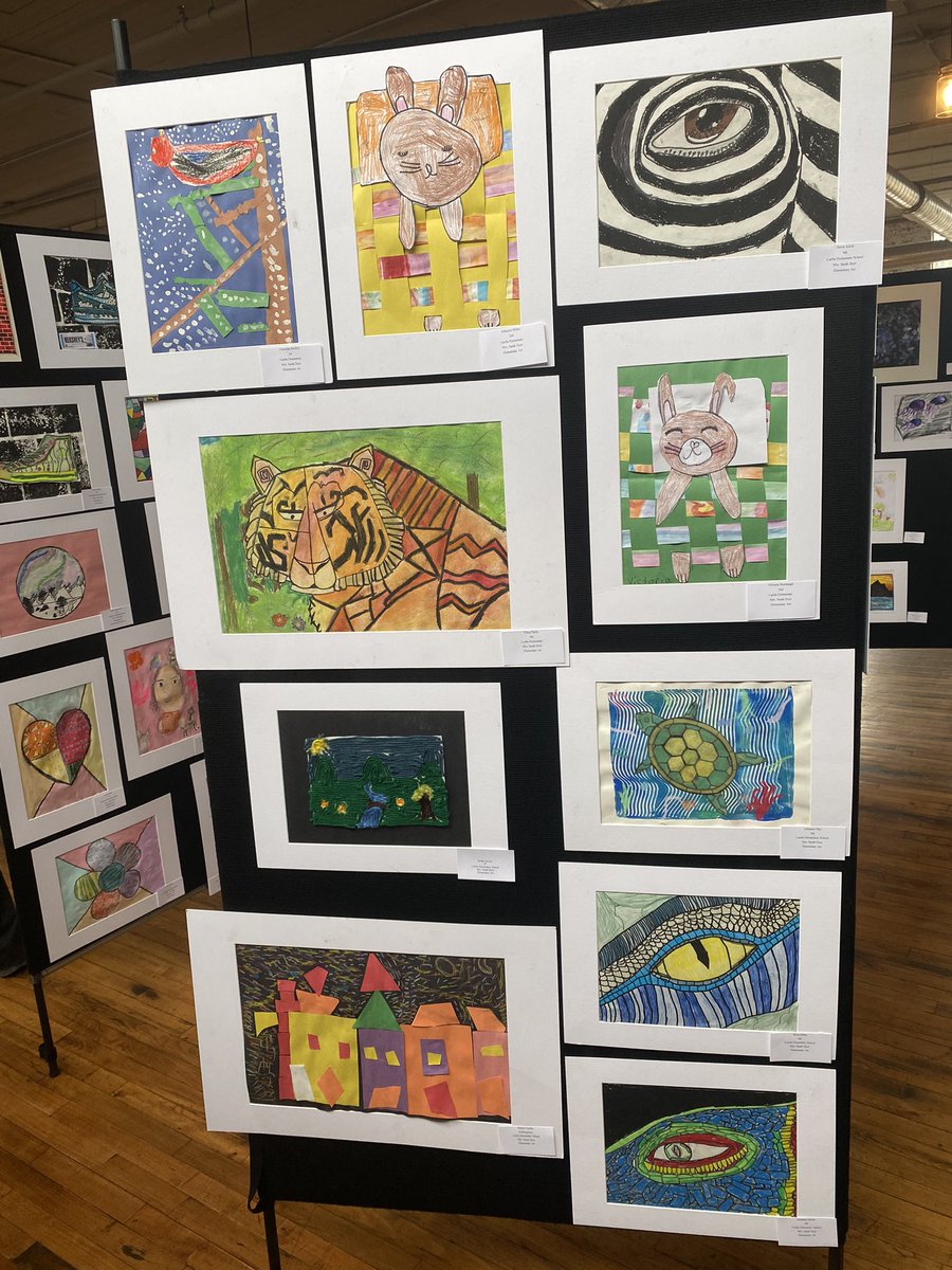 Luella Lion Cubs are on display! <a href="/FineArtsHCS/">HCS_FineArts</a>  <a href="/LuellaES_HCS/">Luella Elementary School</a>