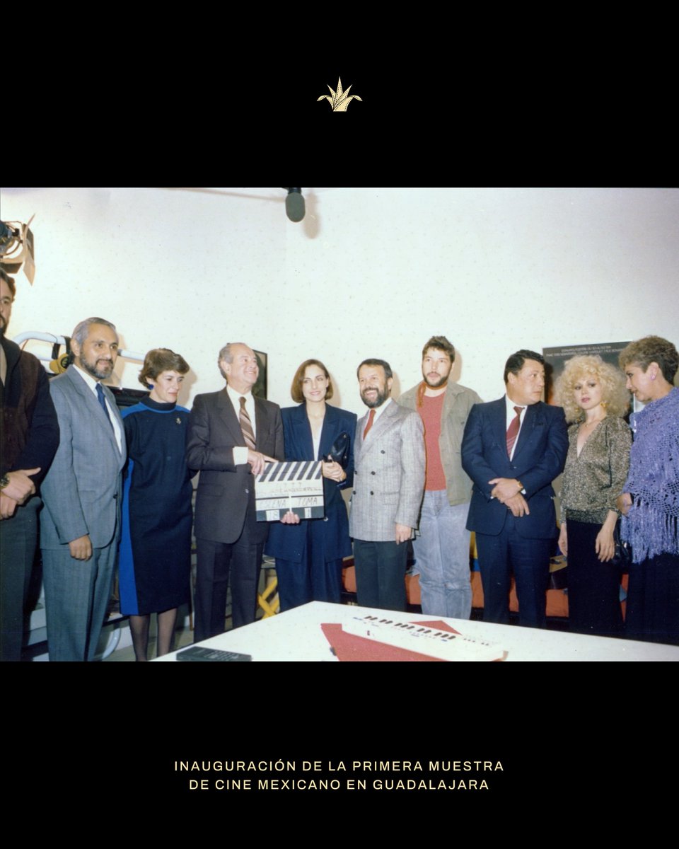 FICGoficial's tweet photo. ¡Hoy cumplimos 40 años! ✨

#UnDíaComoHoy de 1986 nació la Muestra de Cine Mexicano en Guadalajara 🎥 bajo la dirección del cineasta Jaime Humberto Hermosillo. 

🎉 Celebraremos la llegada al cuarto piso con una fiesta inolvidable del 6 al 14 de junio de 2025. #SaveTheDate https://t.co/0e16jvhOoD