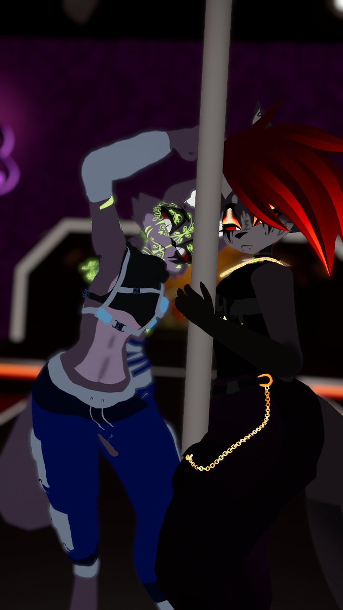 ClasIsArty's tweet image. My vrc, brother, and I are looking smexy.
Model made by Miz edited by Azu and textures made be me :p

Tags:
#helluvabossoc #helluvaoc #hellhoundoc #Loonaoc #vrchat #vrchatmodel #privatemodel