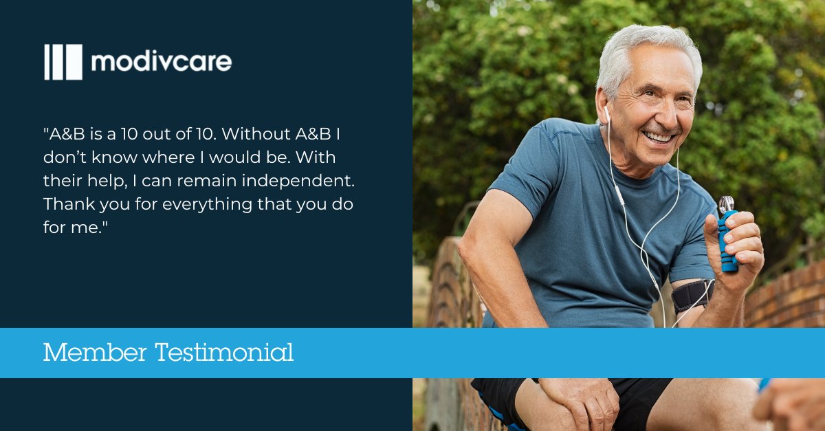 Modivcare's tweet image. It’s Member Monday! Helping our members stay independent and live life on their terms is what drives us every day.

#MemberMonday #HealthEquity #Modivcare #teammodivcare #MODV