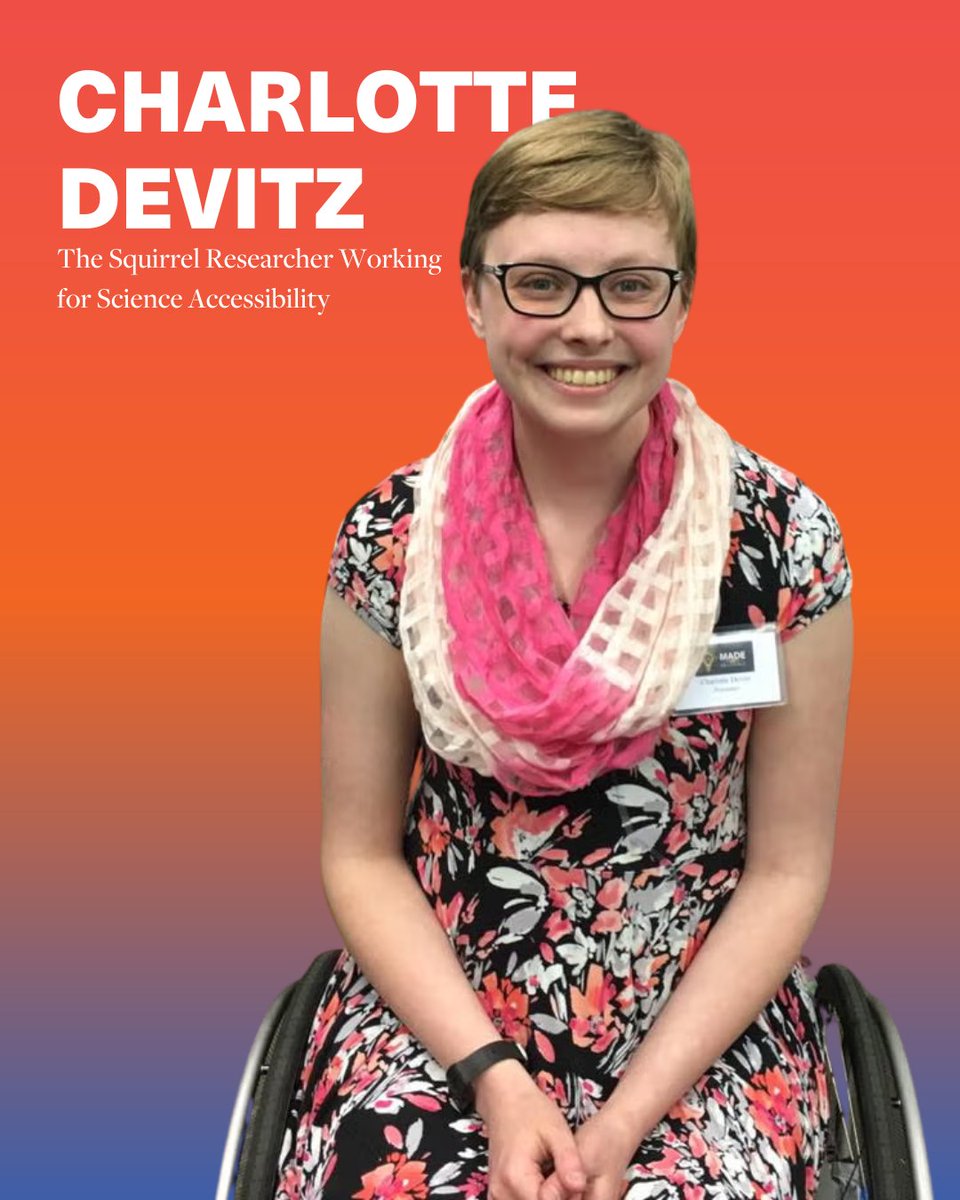 Meet Charlotte, a field biologist proving that mobility barriers don’t have to mean career barriers. From nearly giving up on her STEM dreams to leading research in urban ecology, she’s breaking down barriers for future scientists with disabilities. 🌿🐿️ bit.ly/3DhuvhO