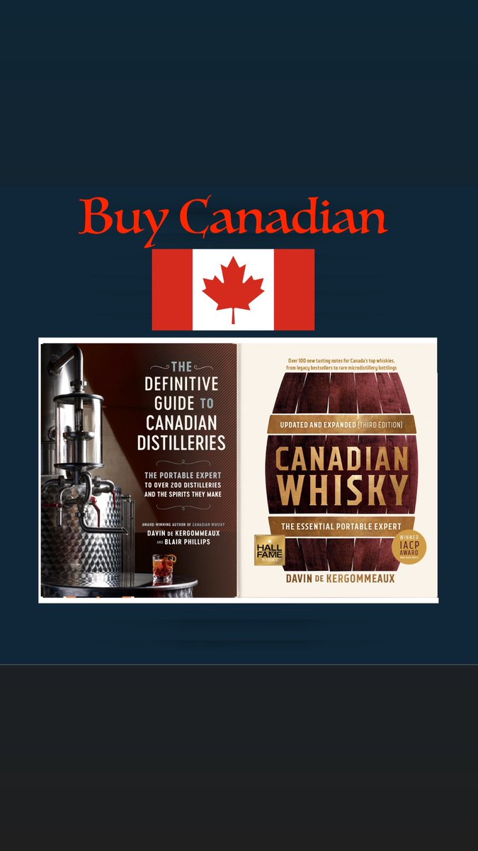 So many great Canadian whiskies. Here’s how to find them.
In book stores and all online sellers. 
#buycanadian #canadianwhisky #elbowsup #whisky #whiskey