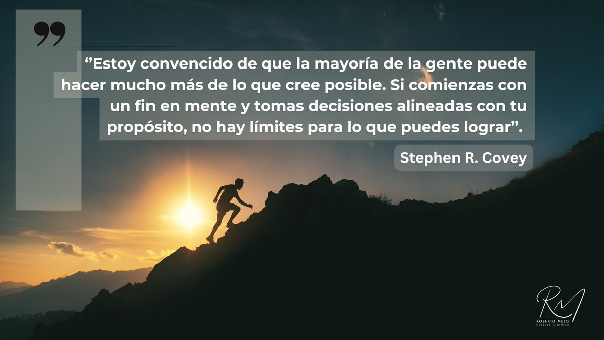Rob_Melo's tweet photo. 🚀 No hay límites para lo que puedes lograr.

El verdadero crecimiento empieza cuando dejas de dudar y comienzas a actuar con un propósito claro. 🌟

🎯 ¿Qué decisión puedes tomar hoy que te acerque a tu visión?
#Crecimiento #Liderazgo #MentalidadGanadora https://t.co/I6TmP01UN0