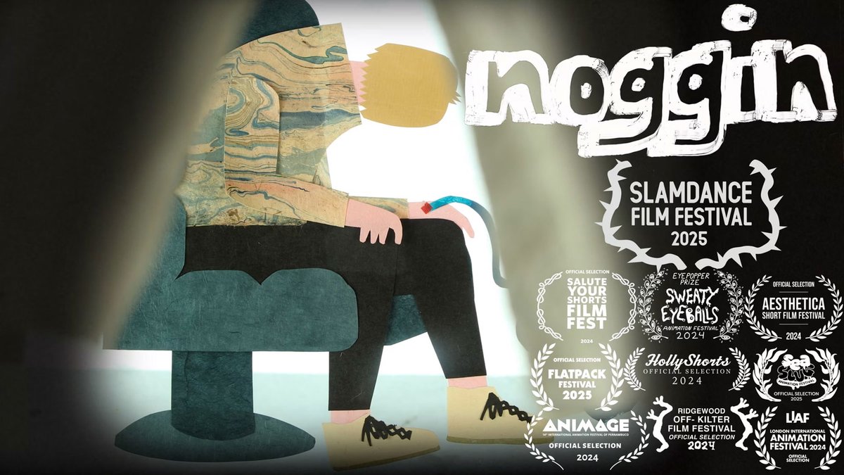 firstshowing's tweet image. Watch: 'Noggin' - Clever Stop-Motion Animated Short Film About MS onfs.net/41DIypR

#shortfilm #animation #Slamdance #CaseJernigan #MultipleSclerosis