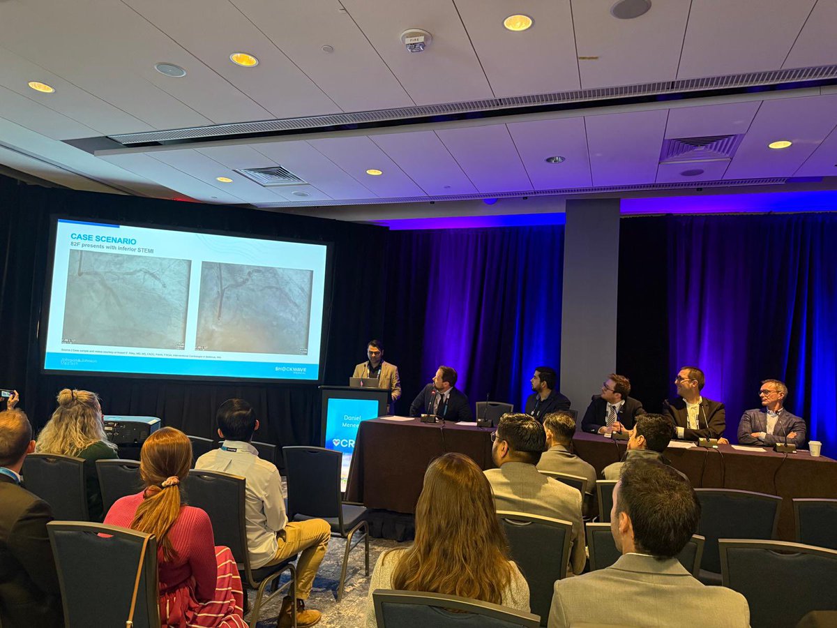 dnzmtlu's tweet image. Great pleasure to attend #CRT2025 as a panelist! 
Vibrant discussion at the fellows debate on calcific nodules! Would you select 
#rotablator or #IVL? 🤔

Thank you very much for the opportunity! @esbrilakis @MHIF_Heart @CCAD_MHIF @CRT_meeting
