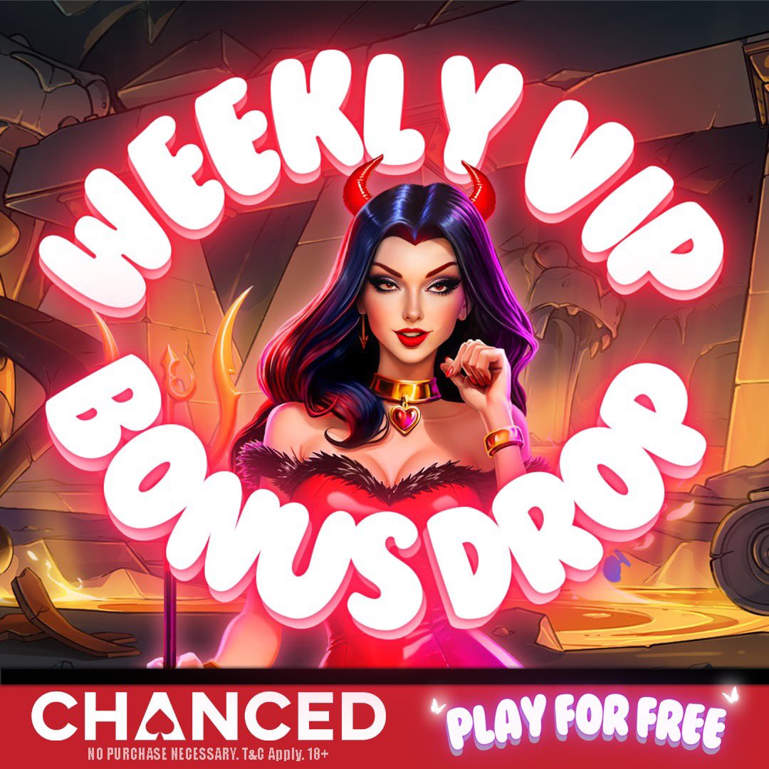 💰 Weekly VIP Bonus DROP 💰

💸 t.me/chancedvip

✅ Join our HIGH ROLLER TELEGRAM to get the link &amp; claim your WEEKLY BONUS if you are a Copper+ VIP player!

Good luck out there! 💯