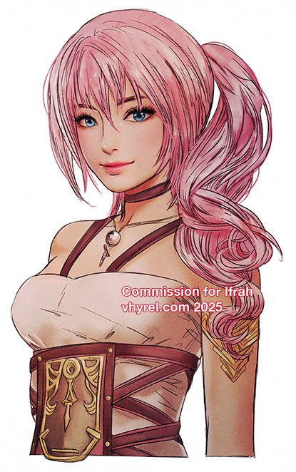 vhyrel's tweet photo. Serah Farron Commission for: Ifrah. 🌸 #FFXIII #FF13. https://t.co/TizP4LQWLi