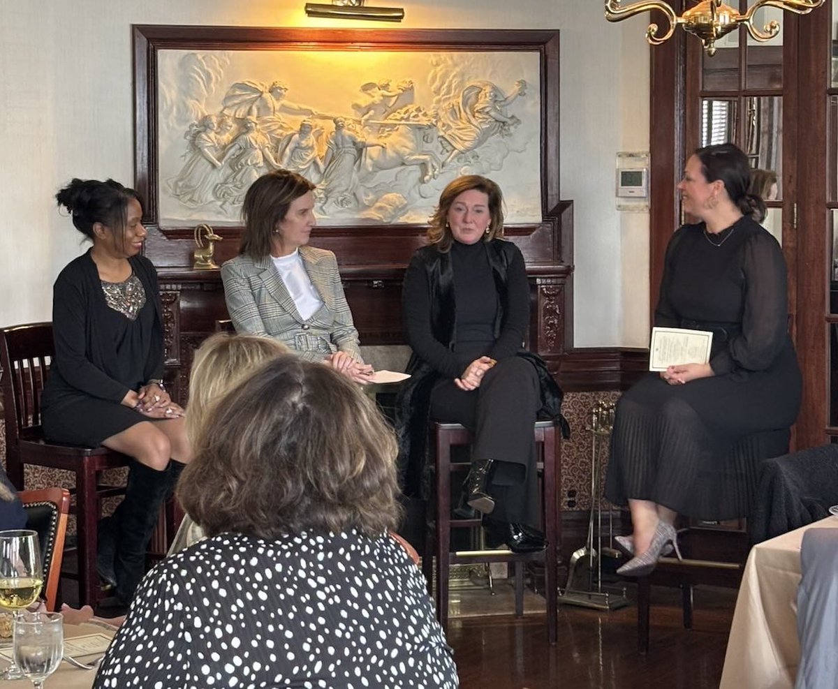 What better way to honor International Women’s Day than with a great group of women in Providence?

The candor and dynamism in the room was real. Thank you <a href="/eva_mancuso/">Eva-Marie Mancuso</a>, <a href="/alison_bologna/">Alison Bologna</a>, Grace Dugan, and Anika Kimble-Huntley!