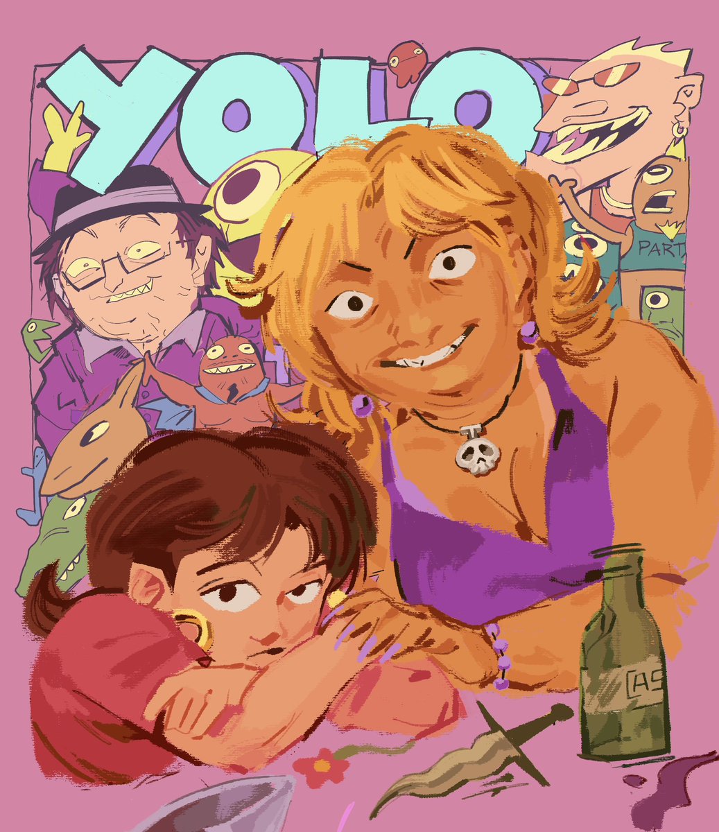 YOLO (repost)
#adultswim #yolocrystalfantasy #yolosilverdestiny #yolorainbowtrinity