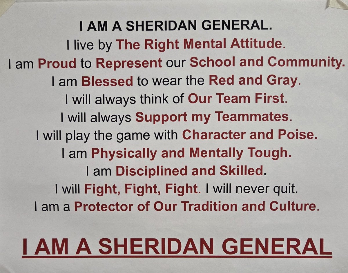 I Am A Sheridan General
