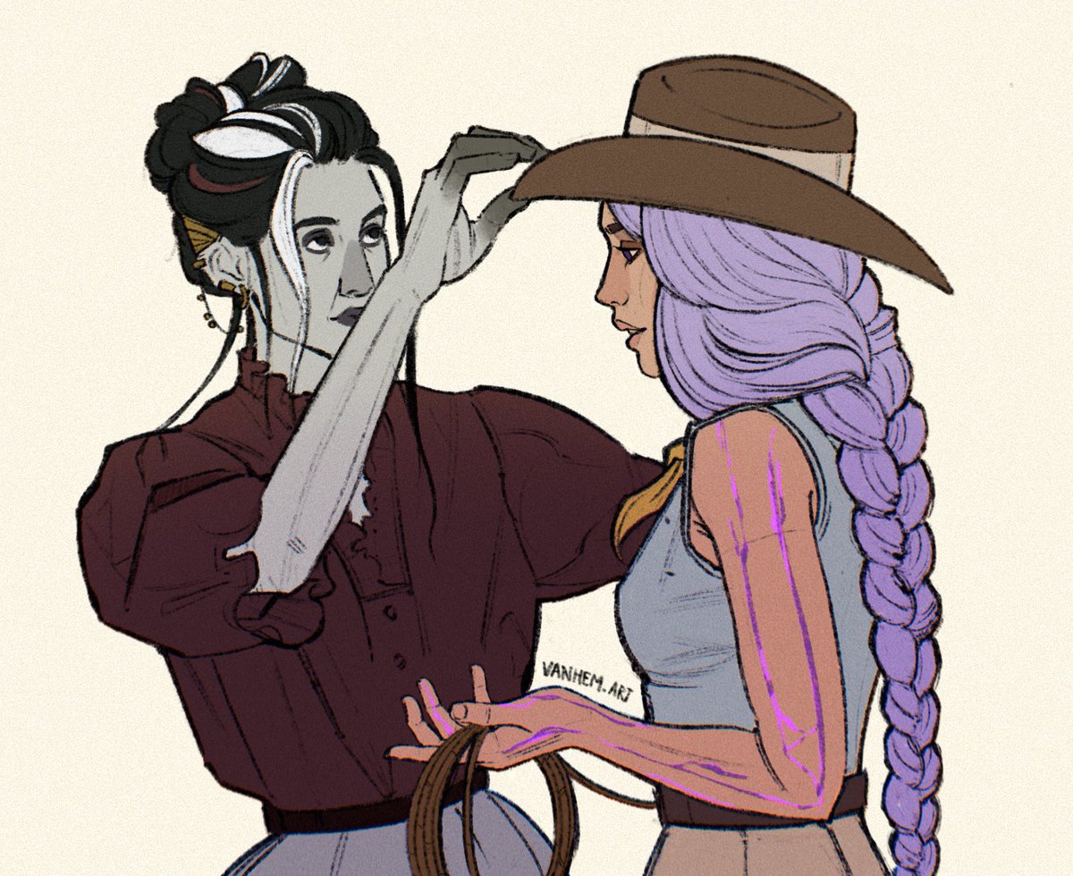 vanhem_art's tweet image. i will never stop drawing them #imodna #criticalroleart