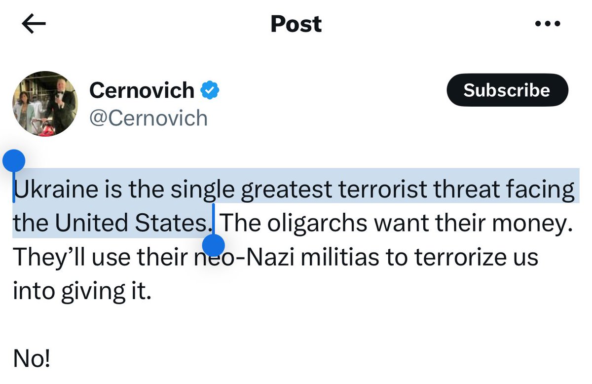 ArmandDoma's tweet image. the MAGAs have truly lost their minds