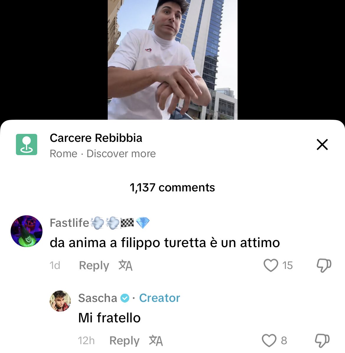 che merda di uomo