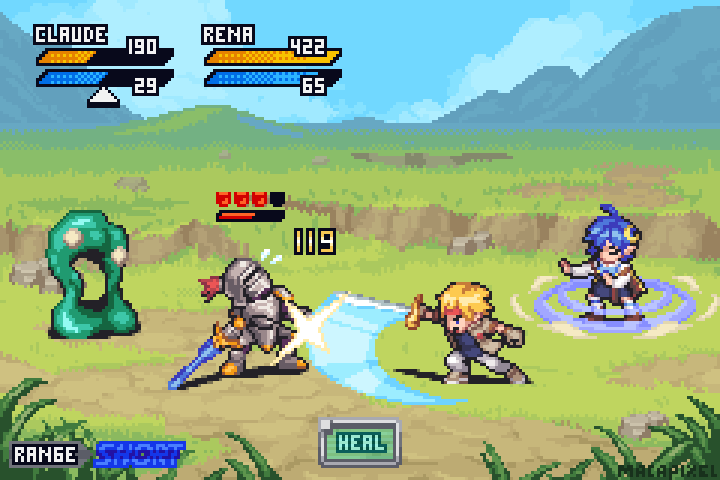 macapixel's tweet photo. Star Ocean: The Second Story 
#pixelart #ドット絵 https://t.co/IkG7OqQ4y0