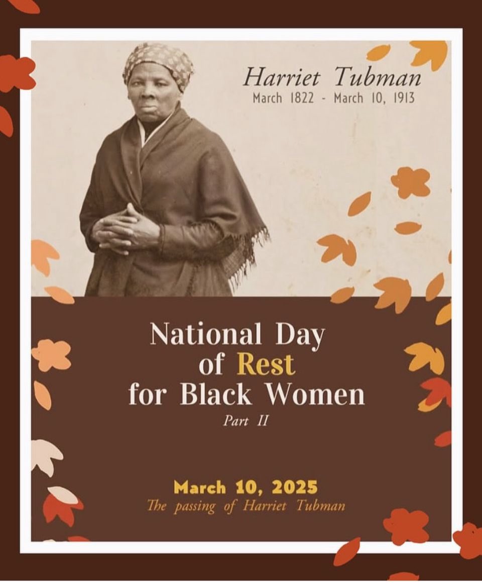 Who’s resting today?
#Blackwomenresting