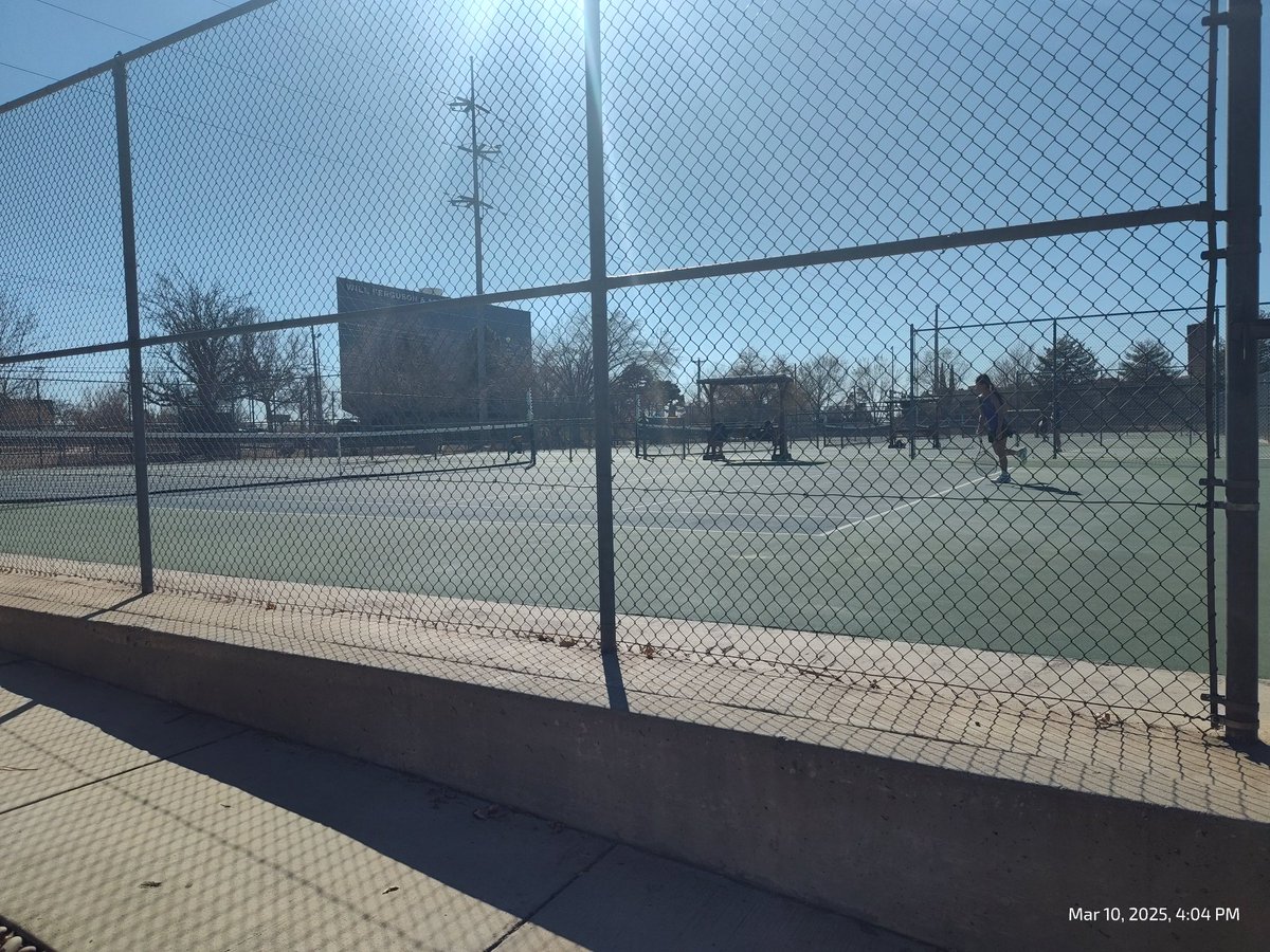 APS Tennis Girls Singles are underway