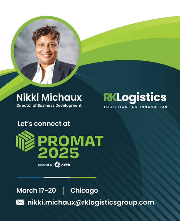 🚀 Heading to ProMat? Our Director of Business Development will be there! Join 50,000+ industry pros to discuss the latest in manufacturing &amp; supply chain solutions. See you there!

#ProMat #Manufacturing #SupplyChain #Logistics