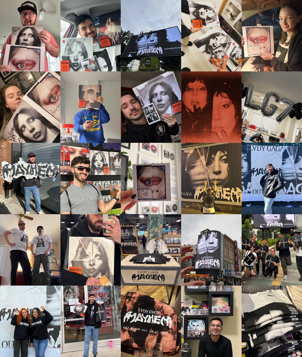 MAYHEM BY LADY GAGA 👹
ALBUM RELEASE WEEKEND 
#MAYHEM @LADYGAGA