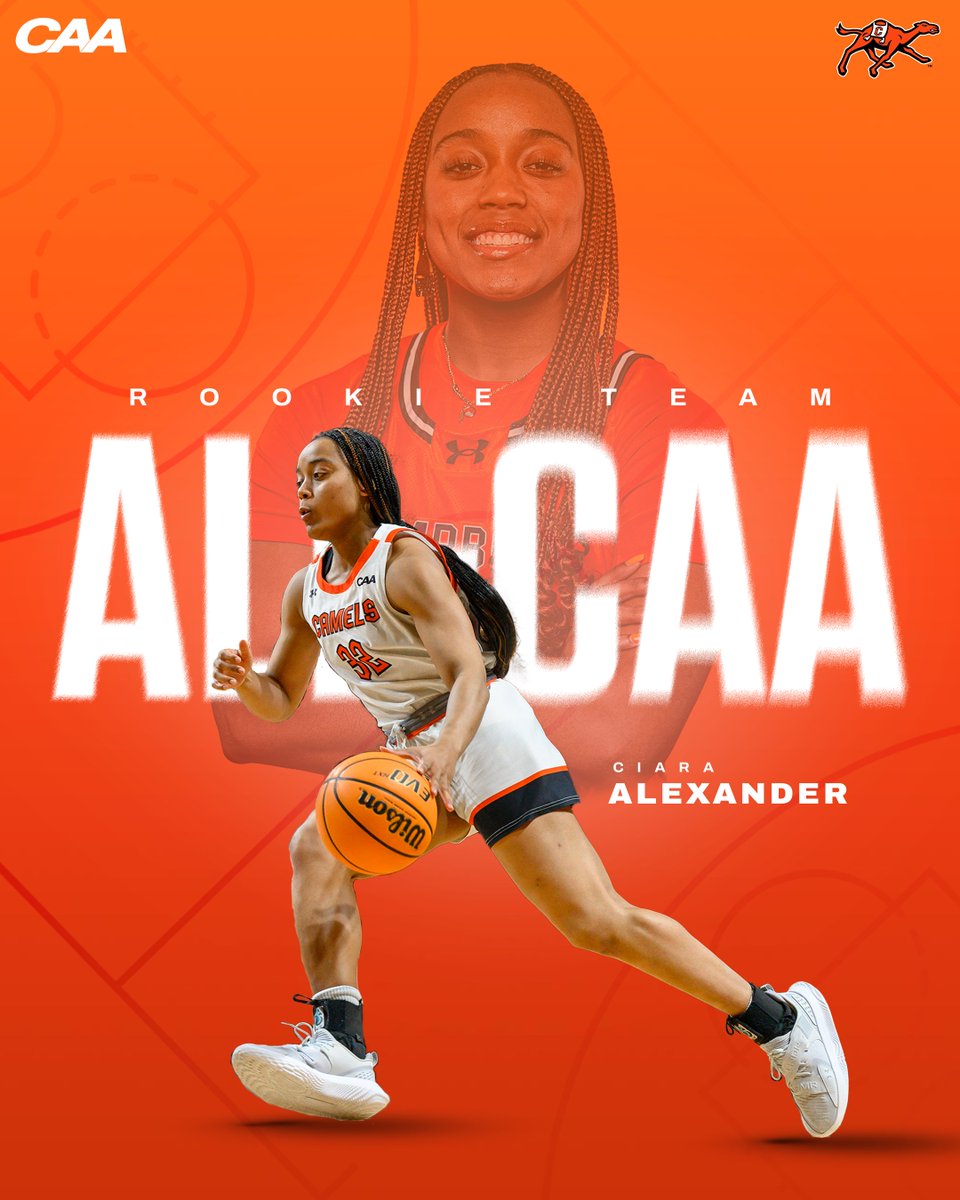 𝓐𝓵𝓵-𝓒𝓐𝓐 𝓡𝓸𝓸𝓴𝓲𝓮 𝓣𝓮𝓪𝓶

A force to be reckoned with 😤

Congratulations to Ciara Alexander on being named to the All-CAA Rookie Team!

<a href="/ms_ca_hoops2/">Ciara Alexander</a> | #SweatAndServe