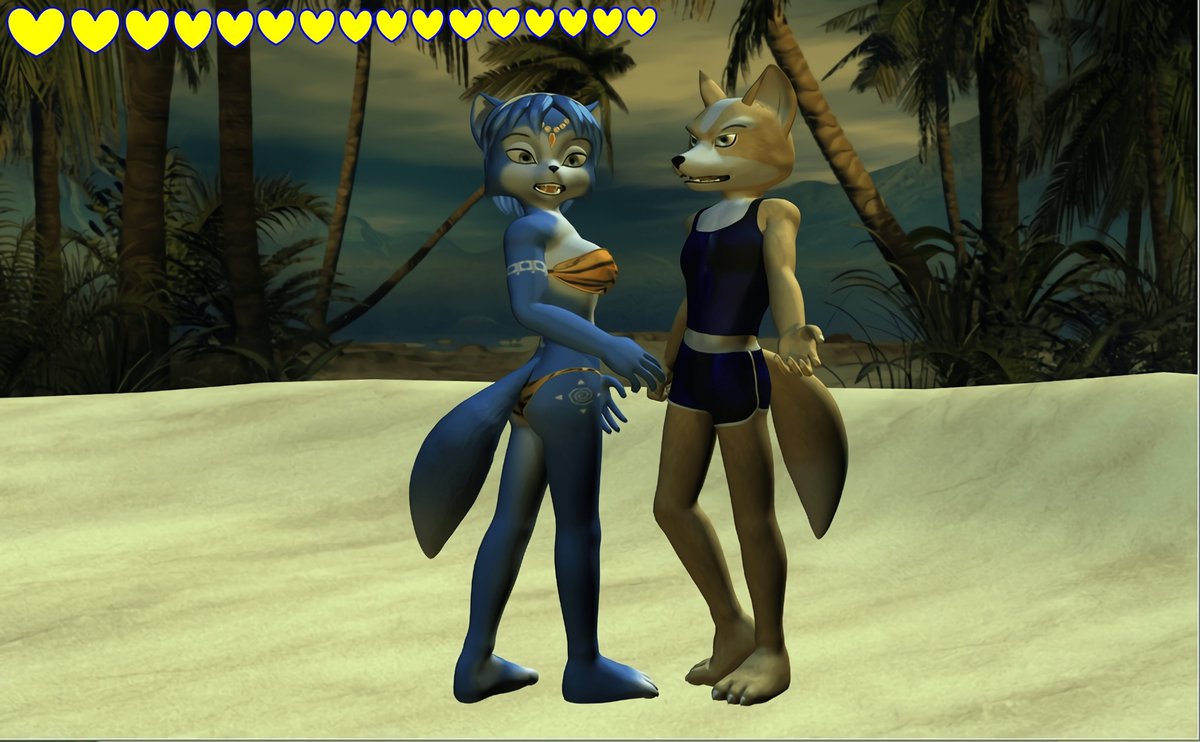 eqrex21's tweet photo. 3 more new good sexy 3d Frystal at the beach pics. Enjoy.💛💙💛💙🏖️👙😍😊 https://t.co/3G9Rhn7Vrx