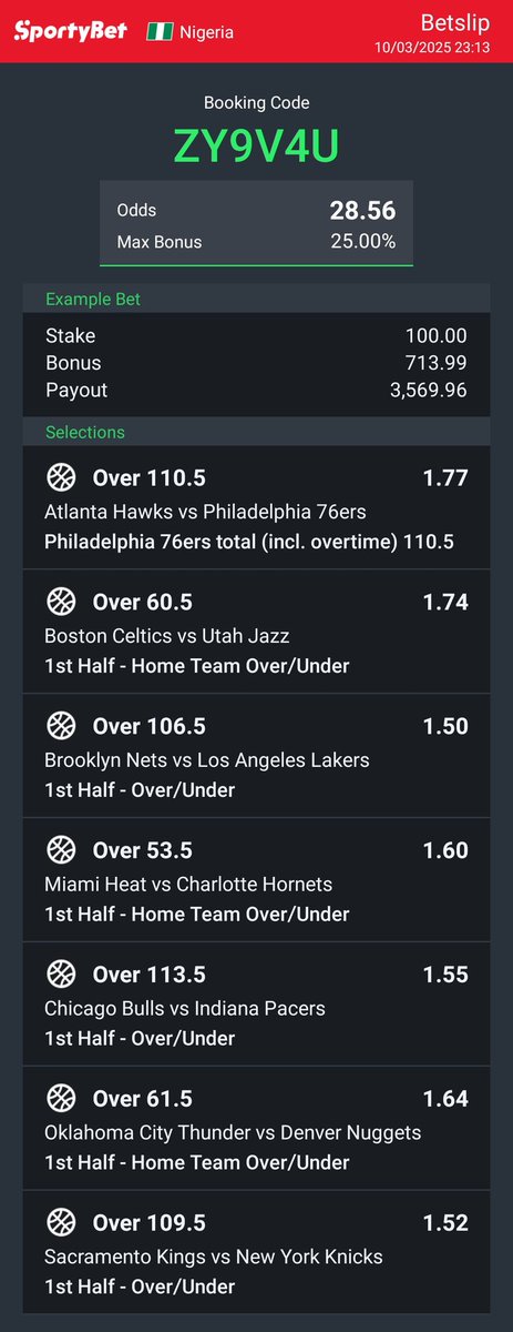 jimohibrahim's tweet photo. Hey check out the bet I just placed on Sportybet! https://t.co/mPKig7K6v9 https://t.co/D594qqmN7P