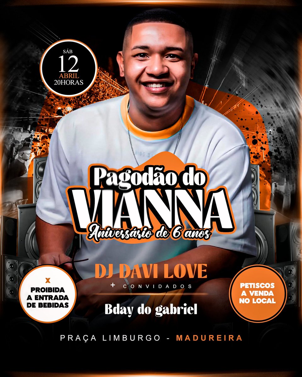 Vozthiagovianna's tweet photo. Dia 12 temos um encontro marcado, comemorando 6 anos desse projeto que tenho um amor puro de mt trabalho e entrega, espero vcs pra curtir comigo nessa data especial..

Quem puder fortalece com o rt pra me dar essa força .. ✅🙌🏾❤️ https://t.co/ixeRTkd3Bv