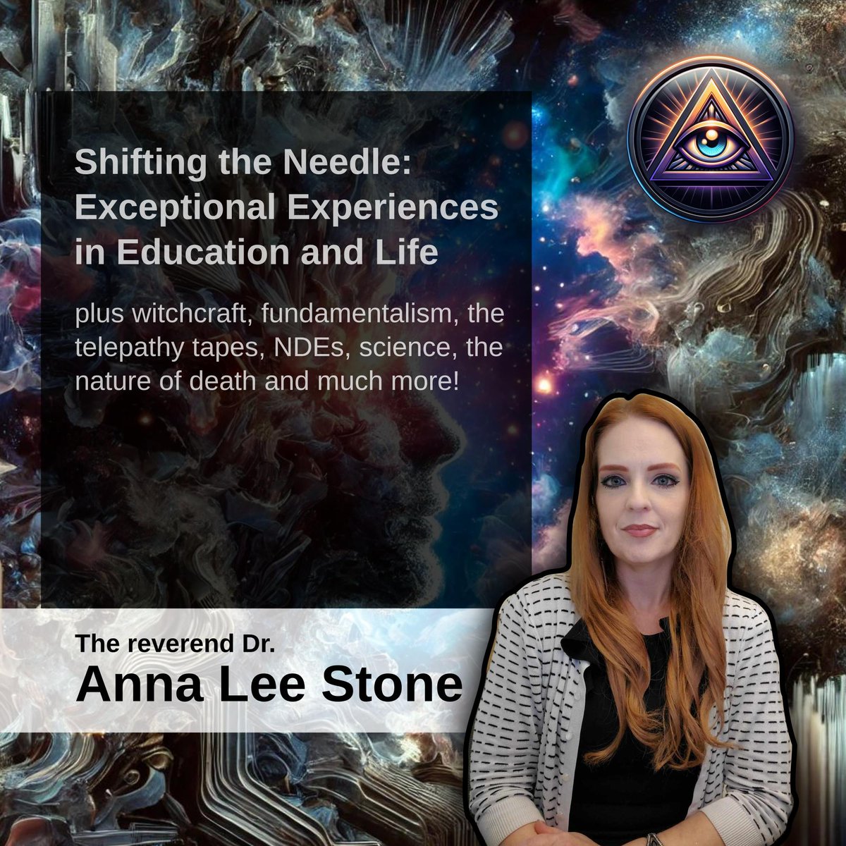 🗓️ Premiere tomorrow.

Join Dr Anna Lee Stone and the Psychic Guys at 1900GMT for a wide ranging discussion from witchcraft to laser scrying!

youtube.com/watch?v=2laSJ7…
