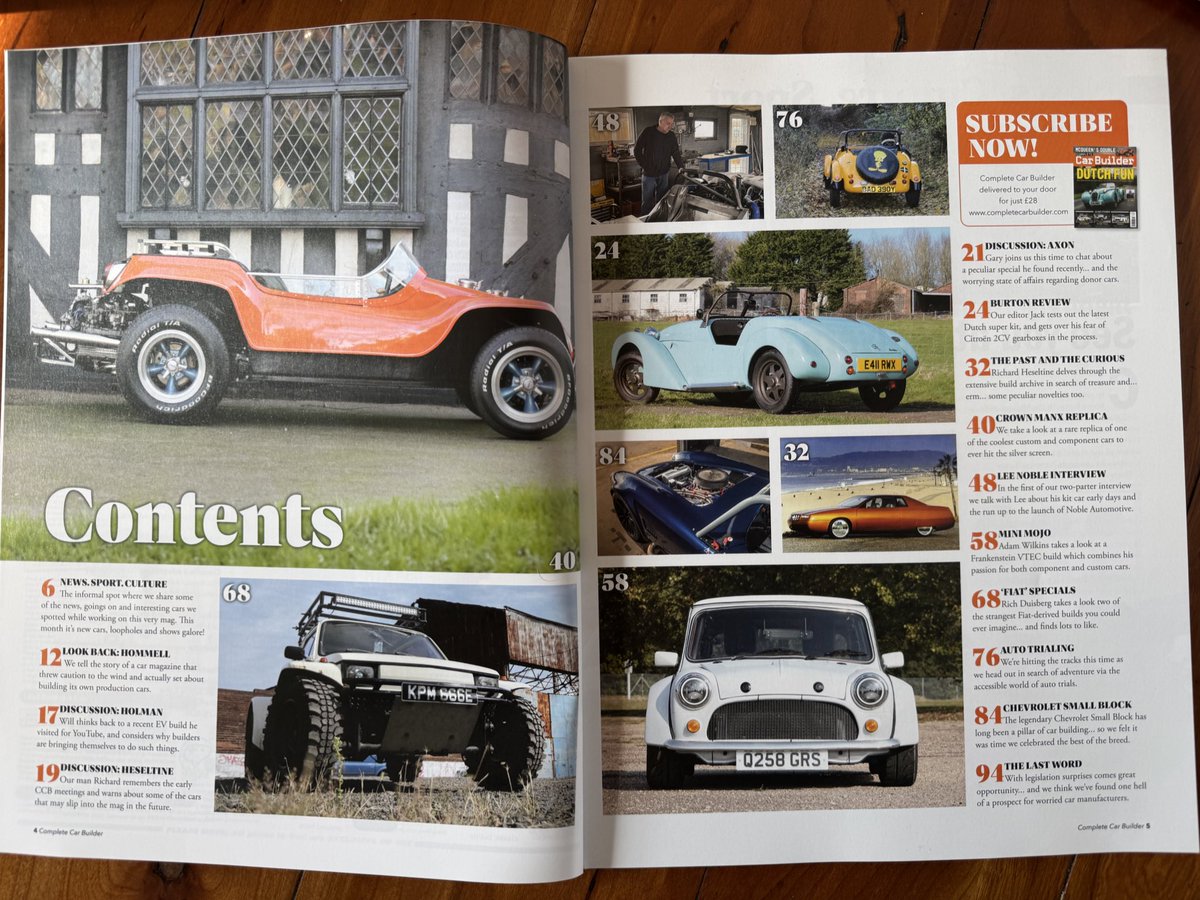 Complete Car Builder magazine — featuring CKC tweet media