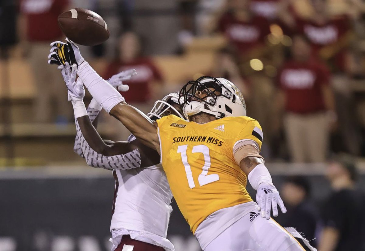 CadenAli9's tweet image. Blessed to receive an offer from The University of Southern Miss @Coach_B_DEAD @HuskyFast @joshfloydHT @coachseantalsma @CoachECarroll @PrepRedzoneAL @HallTechSports1 @AL7AFootball
