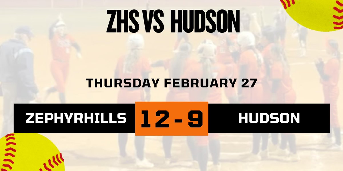 Zephyrhills High School Softball tweet media