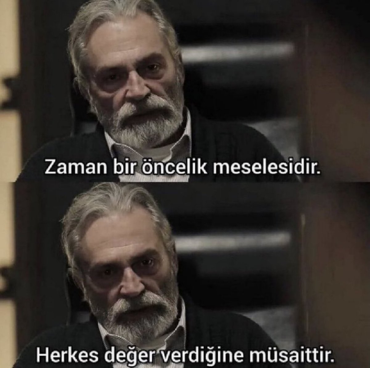 CryptoWolfManTR's tweet photo. "Zaman bir öncelik meselesidir. Herkes değer verdiğine müsaittir..." https://t.co/nwJOXX1Pim