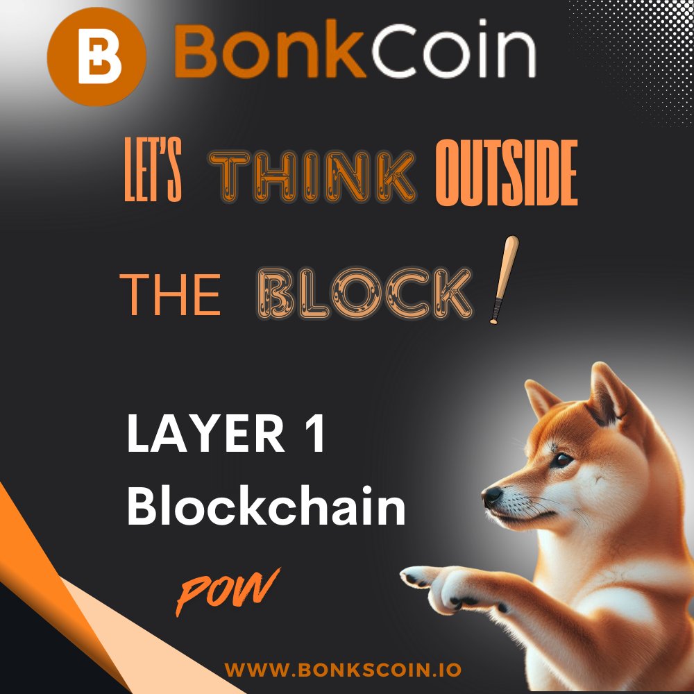 We are more than just a blockchain! BonkCoin is a fun, community based project with diverse activities and social interests! To learn more visit our discord 😃👉
Discord discord.gg/bonk-coin
$BONC #bonkcoin #crytpo #blockchain $PEP #mining