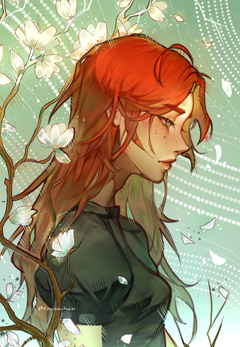 Spring with my oc 🌺

#art #sketch #portrait #oc #digitalart #spring