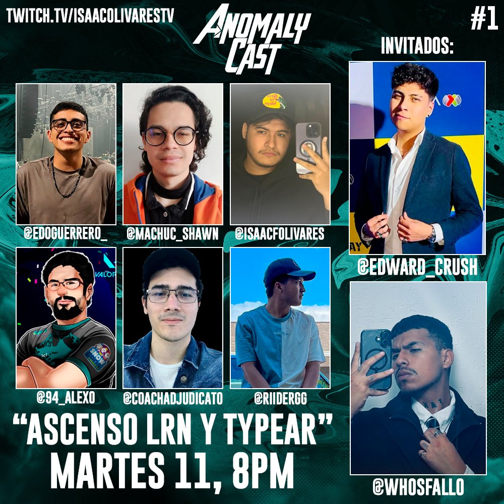 MAÑANA MAÑANA Hablando del ascenso de <a href="/Lolacelatam/">Ligas regionales LATAM x ACE</a> en vivo armando la #tierlist de los equipos y los premios de la liga! Con otro invitado de lujo!! <a href="/Edward_crush/">⚡️Edward crush⚡️</a> y <a href="/WhosFallo/">Fallo (Kanye’s version)</a> 🤠