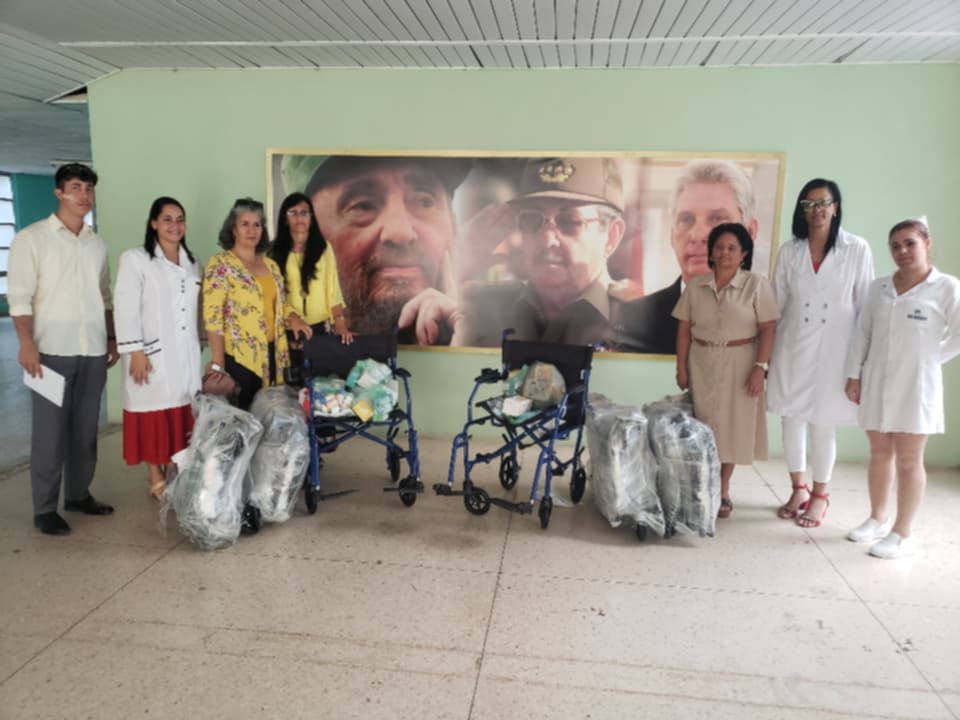 La solidaridad hermana y protagoniza a diario hermosas páginas , Hugo Villafranca, de México, Gert Thogersen y Kim de Dinamarca, Verónica Castro de Holanda y para el amigo cubano residente en EEUU !Gracias infinitas por sus aportes!! #ICAP65Años