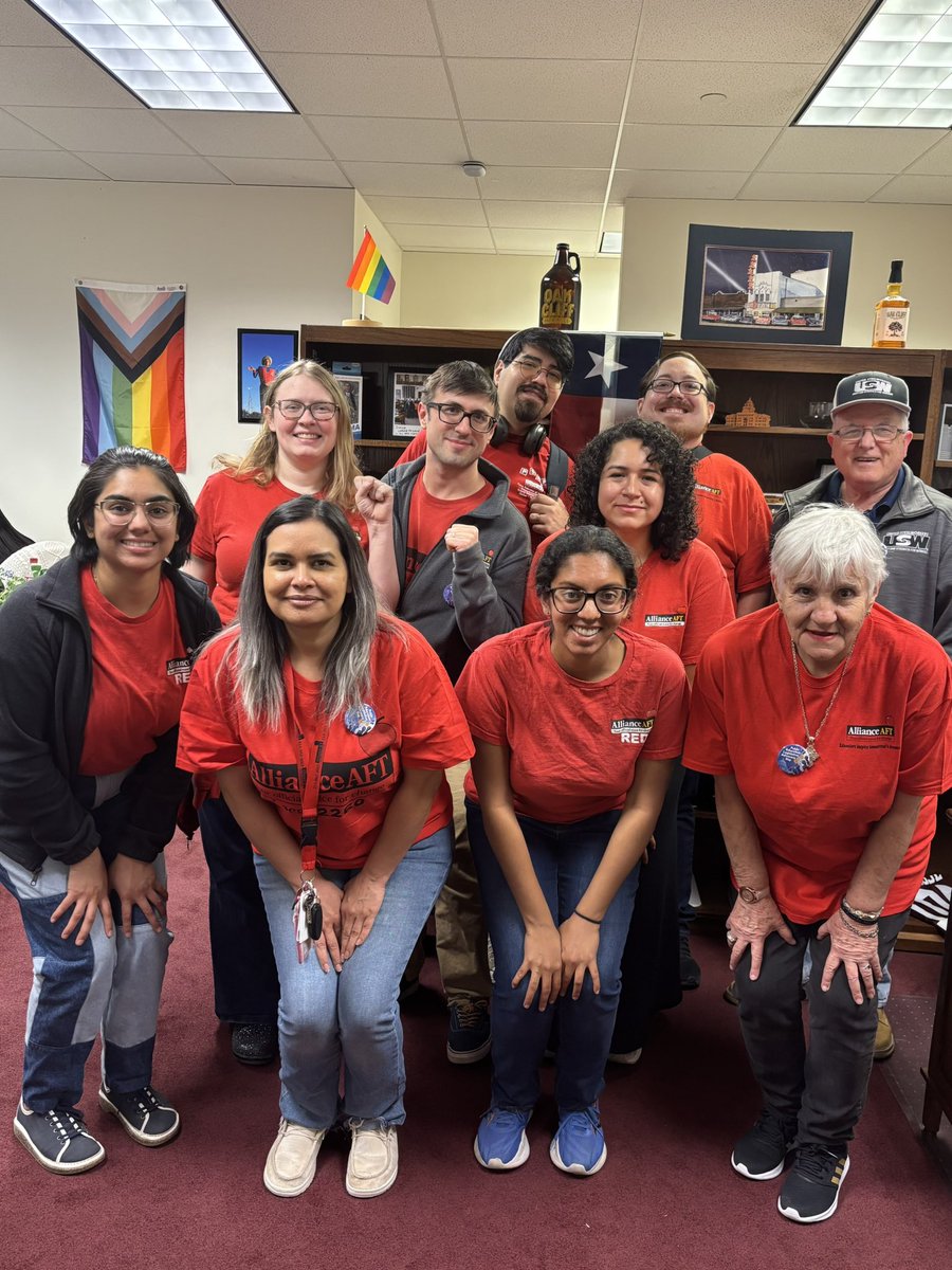 I want to thank <a href="/AllianceAFT/">Alliance AFT</a> for visiting our office today! We truly appreciate all the hard work and dedication you put into supporting our schools and communities. You are making a significant impact, and we are grateful for everything you do! P.S. I am still a NO on the