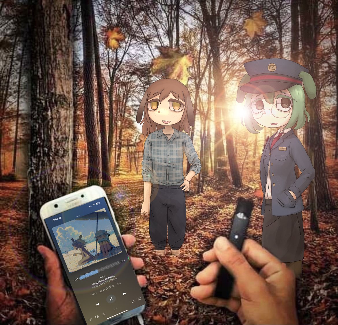 imo_team's tweet photo. This Friday, March 13th at 6 PM PST, we're going to hold a developer  commentary live stream on Twitch. We will be talking about the development of the game, and will be answering your questions about Hello Girl and beyond https://t.co/ET6Bwc4E7T