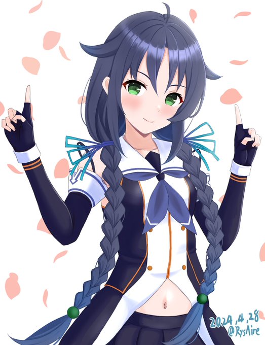 少し手直しして再掲
うちの涼風はカッコいいのだ!

#涼風進水日 