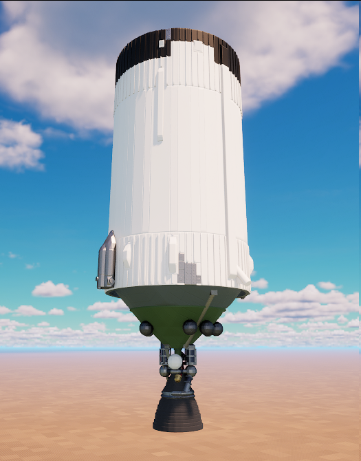 dhagrow00's tweet image. here is my brickadia nextfest demo project: the saturn V's S-IVB stage! i'll get to the rest once the game goes into early access i suppose