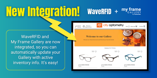FramesData's tweet image. This NEW integration connects your inventory in WaveRFID to your My Frame Gallery account, so your Gallery will always be up-to-date. hubs.li/Q03bcJLd0