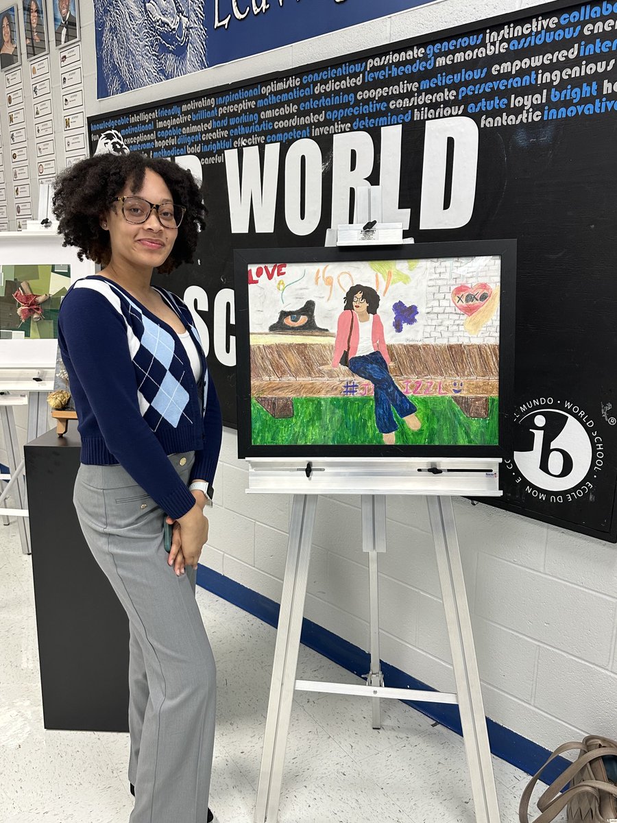 AlannaJJohnson1's tweet image. IB Visual Arts #IBmatters #IBDP #IBEveningofElegance @JarvisAdamsEdu @LadyWoodhouse23 @Franchesca_Warr @EricaFox_EdD
