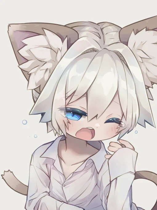 自分にしてはめずらしいタイプのイラスト。 
