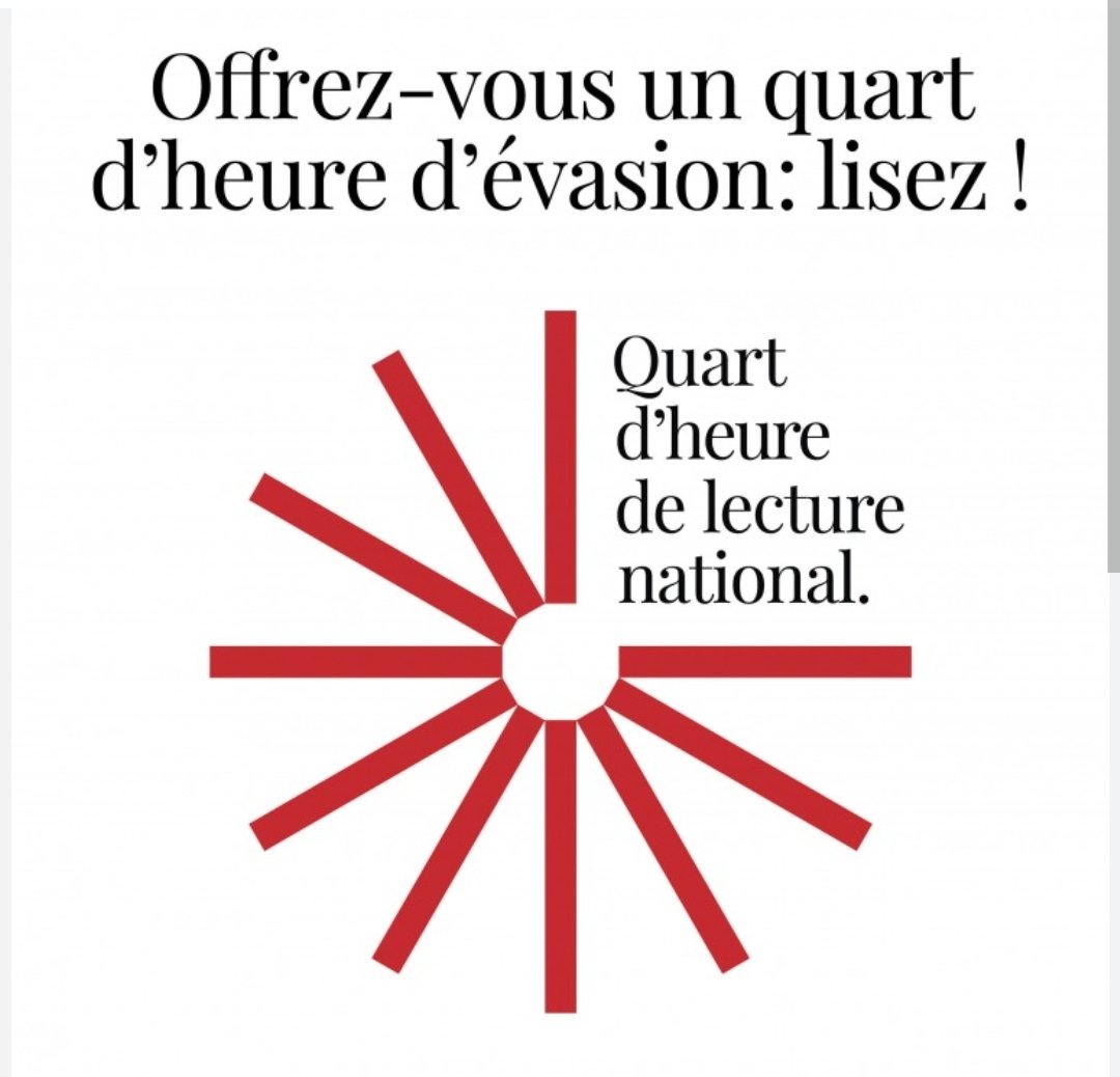 Le 11 mars, quart d'heure national de la lecture...