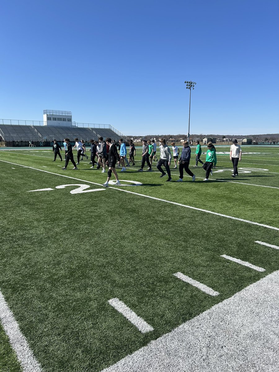 We’re back to work! Great first workout of the 2025 offseason